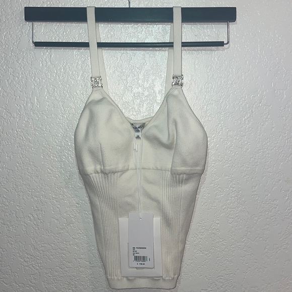 ❌SOLD❌ New Chanel Diamond CC Top Size 38 (US Women’s S)💎 - Picture 4 of 11